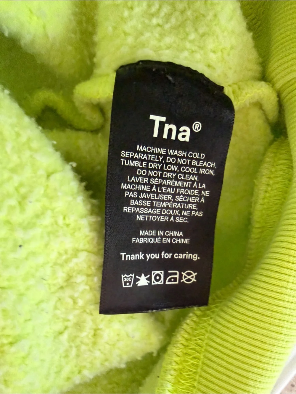 TNA pullover style